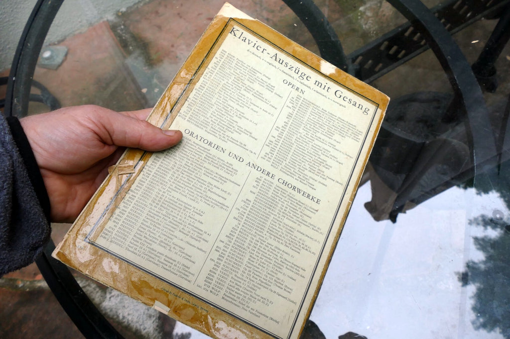 Arien-Album fur Alt Alfred Dorffel Sheet Music 1893 Leipzig  Klavierbegleitung
