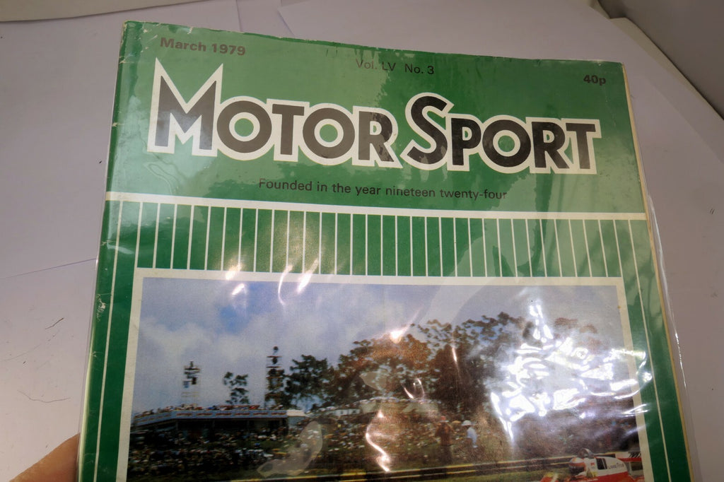 Motor sport magazine march 1979