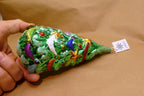 Slavic Treasures 8" Blown Glass Christmas Tree Ornament