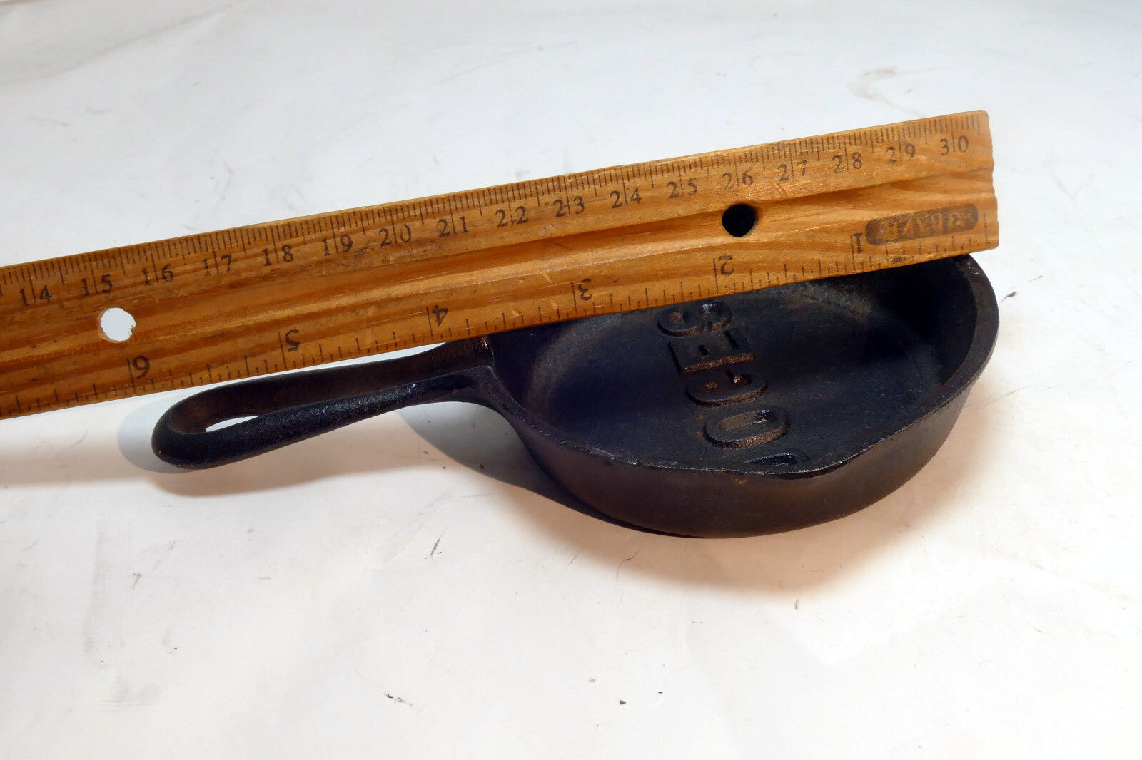 3.5" wide DOCES Miniature Cast Iron SKILLET PAN