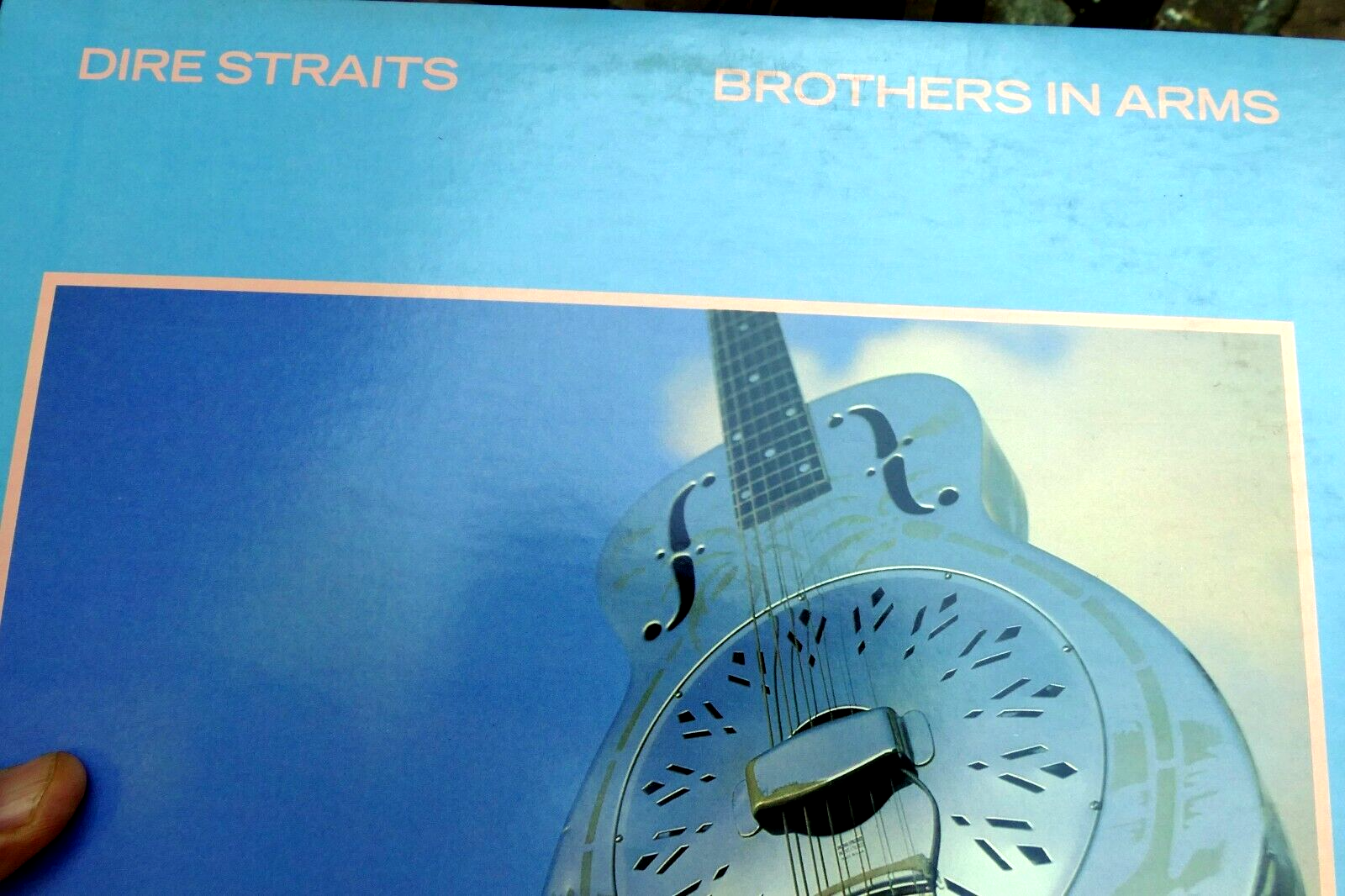 Dire straits "brothers in arms" warner bros. records 1  25264 vinyl lp 1985 or