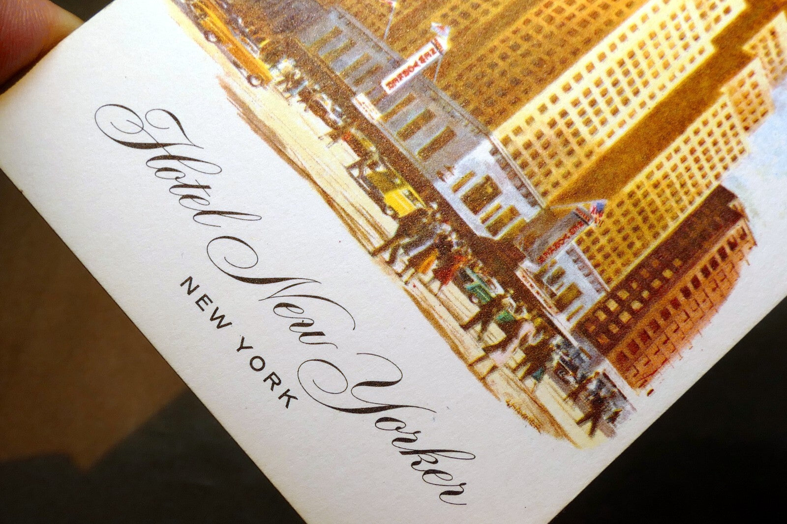 Hotel New Yorker  1950's Postcard - unposted