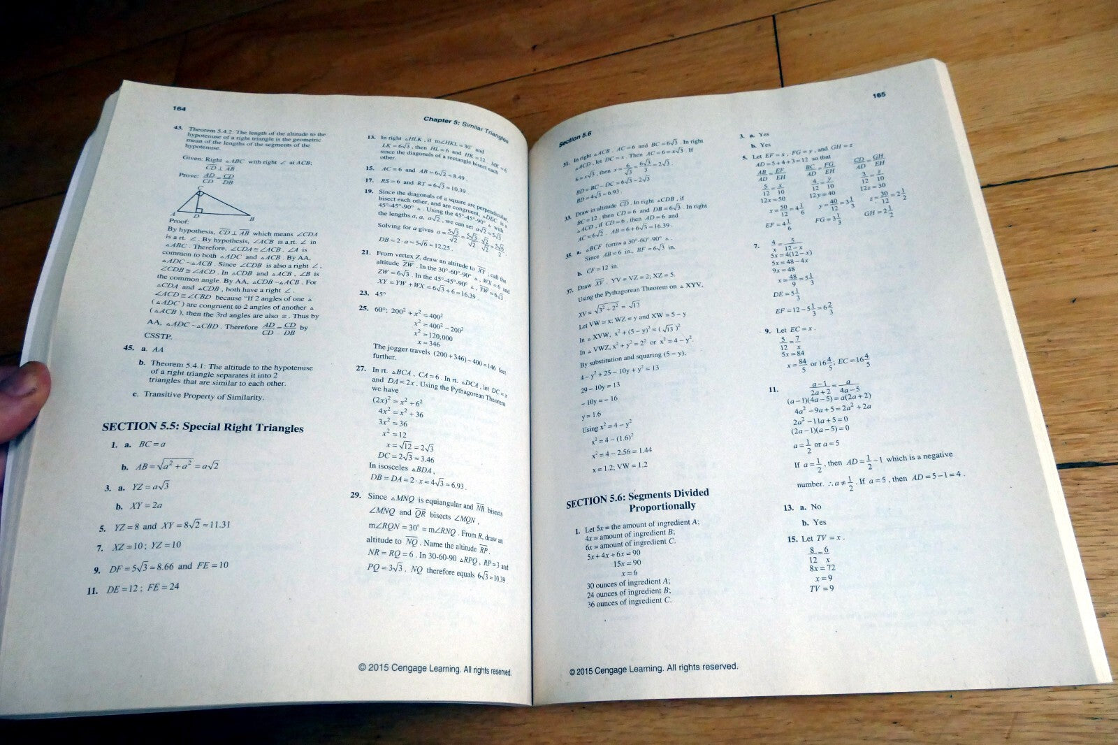 Elementary Geometry 6E for College Students: Student Study Guide with Solutions