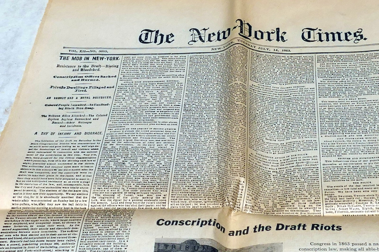 New York Times Febr. 17,  1862 Reprint Civil War Victories Kentucky & Tennessee
