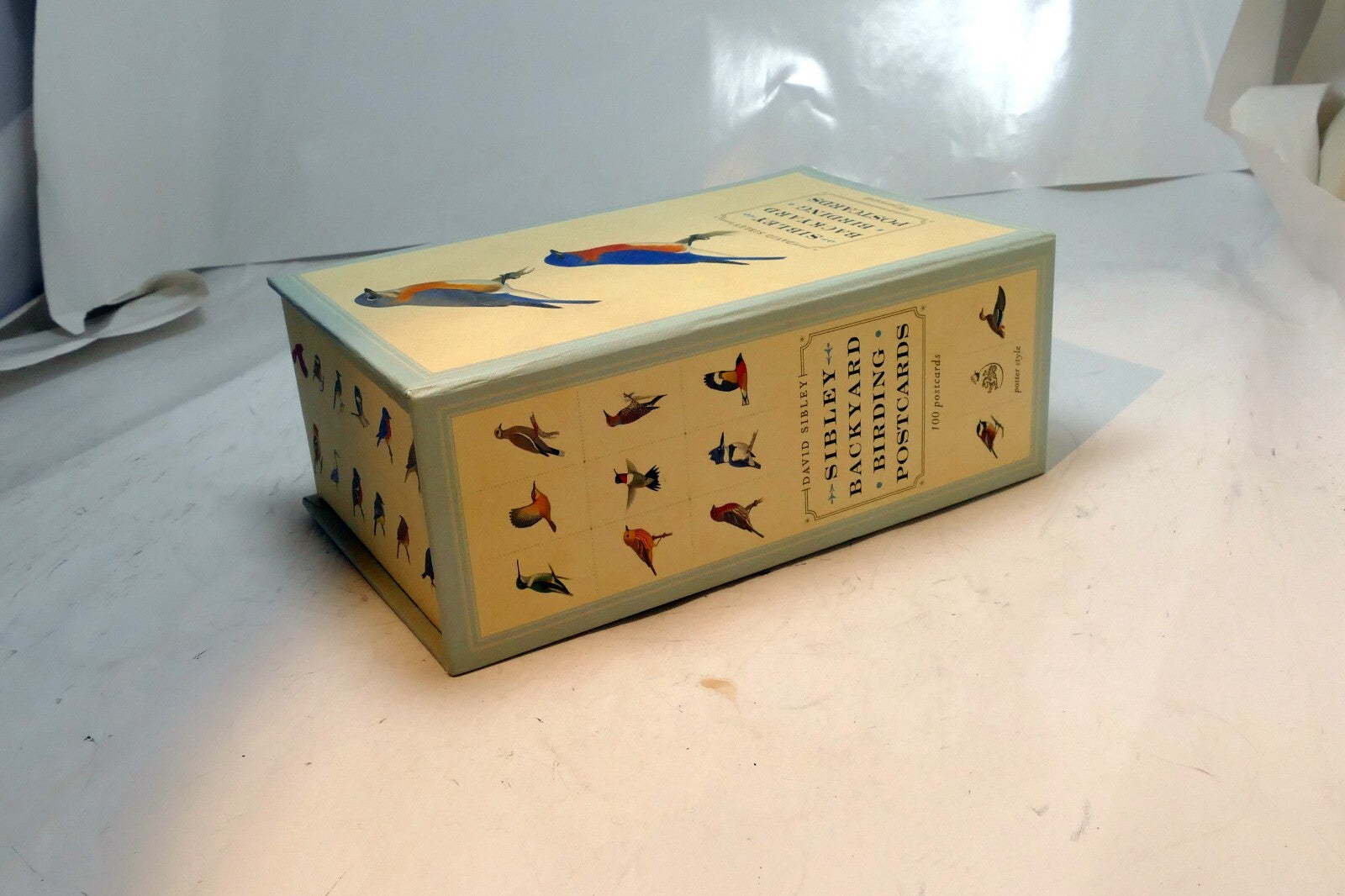 Empty Box (only)  for Sibley backyard Birding bird 4X6.5"