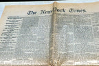 New York Times  Dec. 21,  1860 - Reprint - Civil War, South Secession Begins