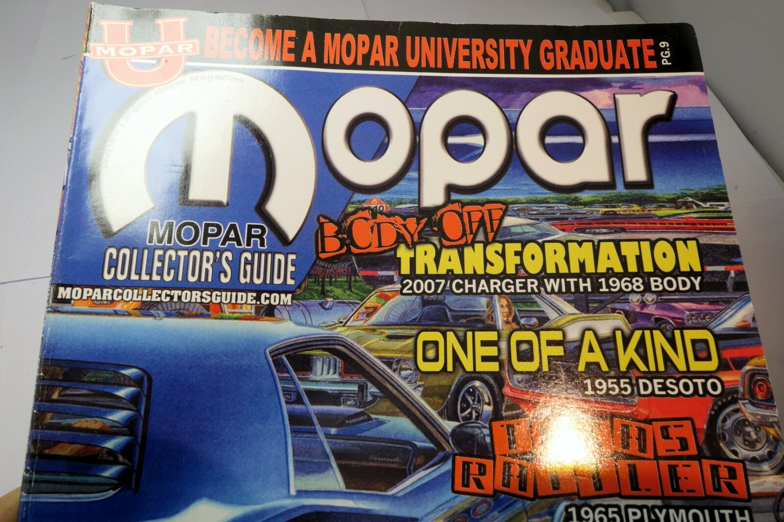 Mopar collector's guide magazine december 2009 "70 hemi r/t se challenger