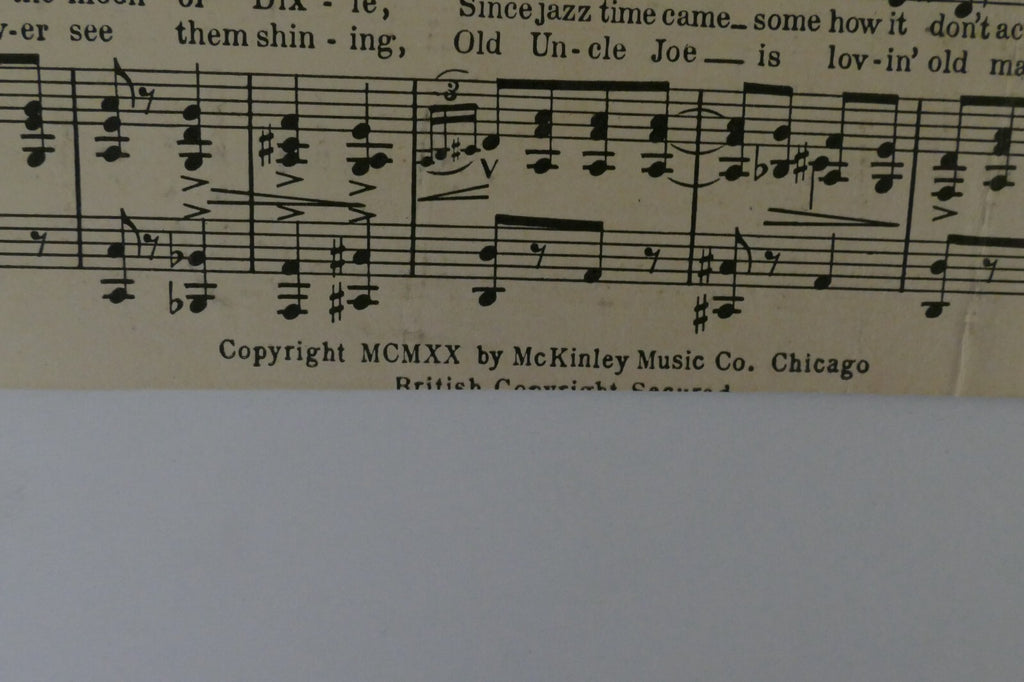 Shimmy Moon, 1920, by Jack Frost and F. Henri Klickmann, McKinley Music Co.