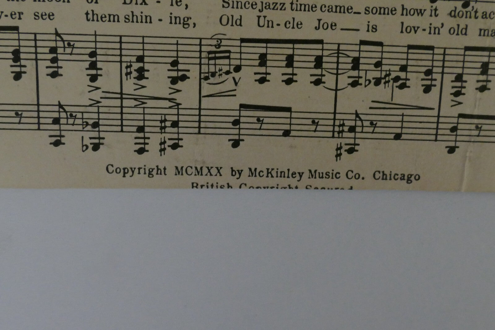 Shimmy Moon, 1920, by Jack Frost and F. Henri Klickmann, McKinley Music Co.
