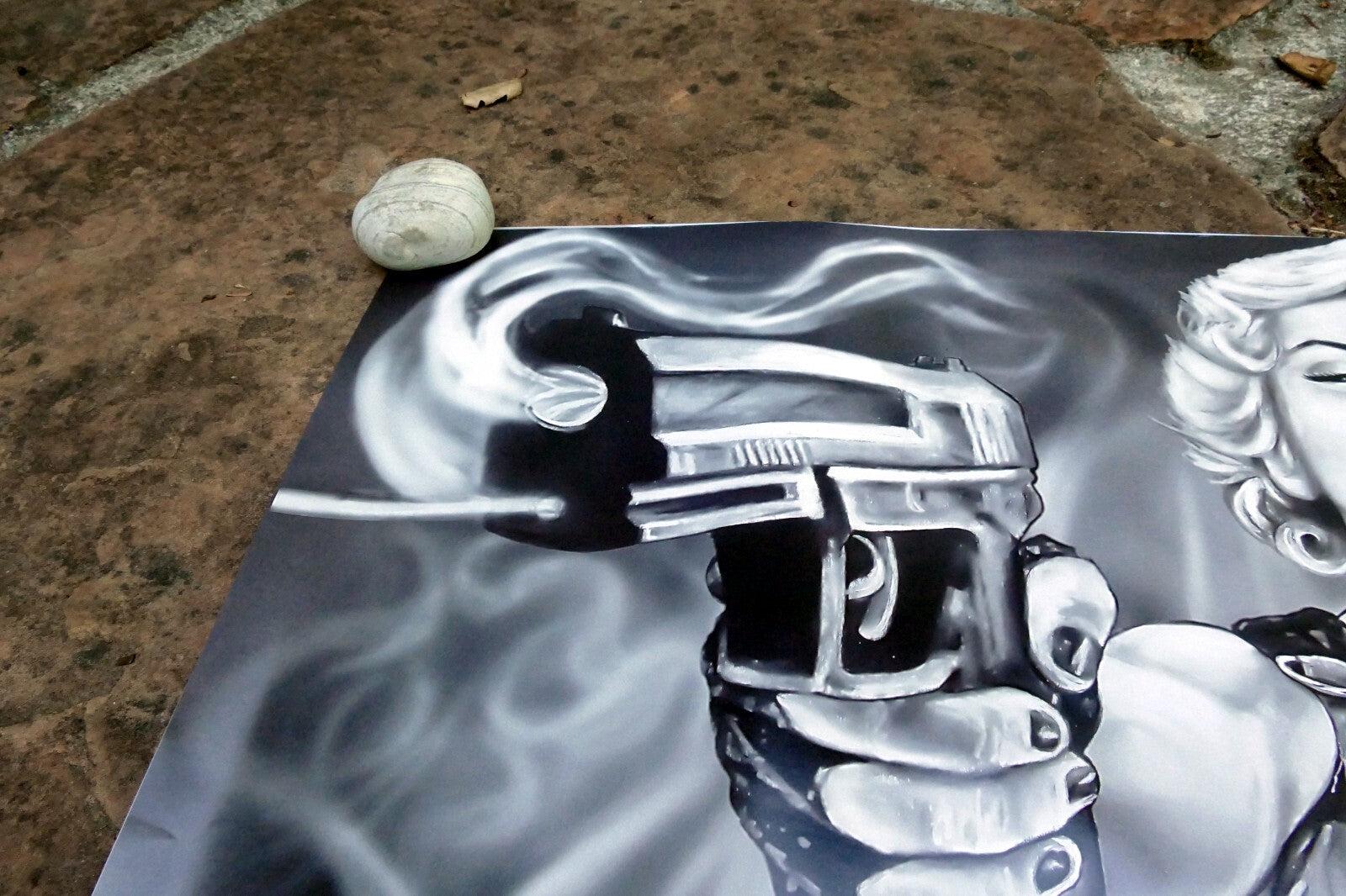 Marilyn Guns - James Danger Harvey 36in x 24in large wall poster