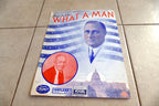 What a Man by George Cohan 1934 Music Sheet dedict. President Franklin Roosevelt