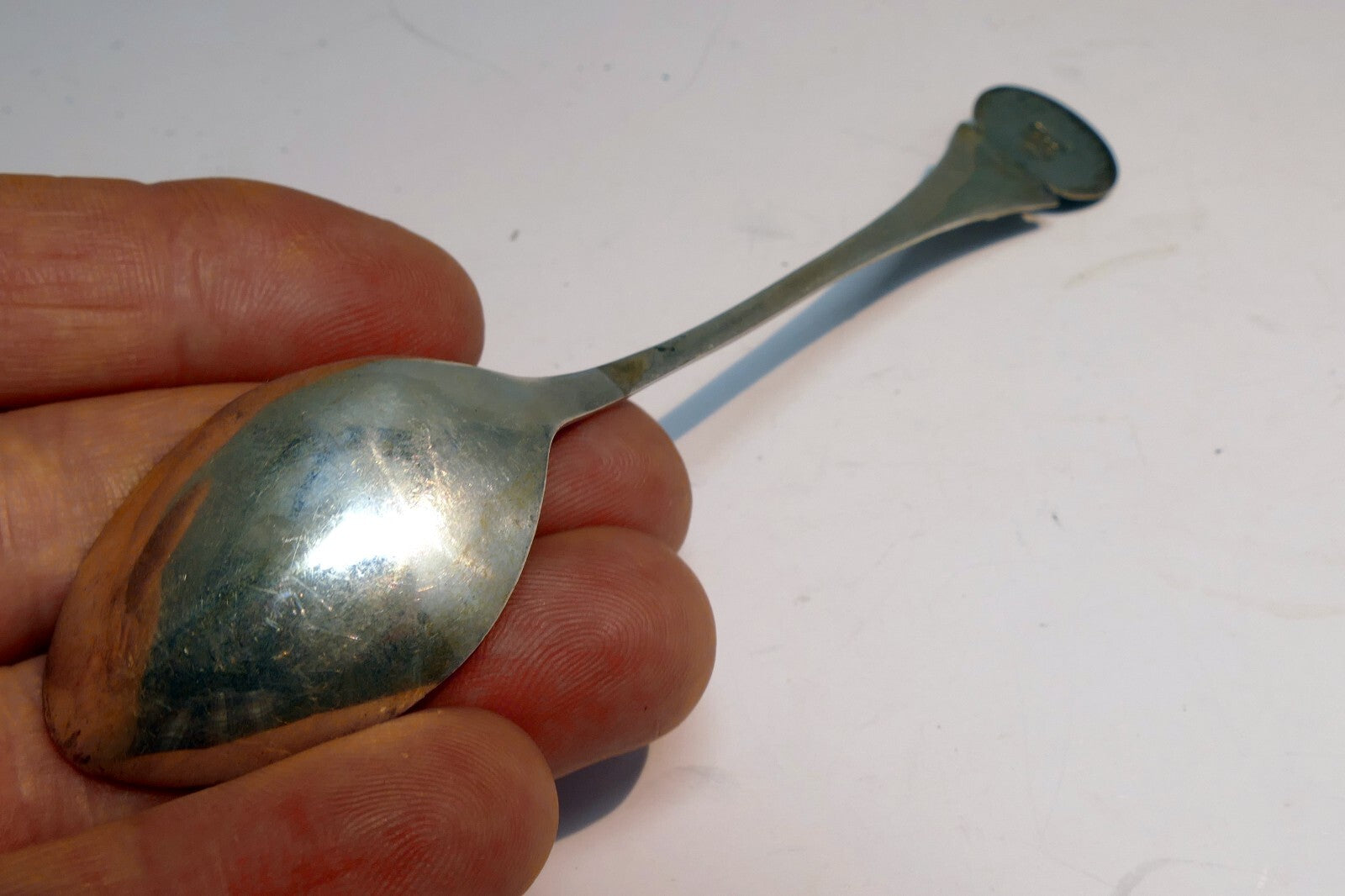 925 Sterling Silver - TAXCO Aztec Calendar Spoon -  Mexico 25 gr.