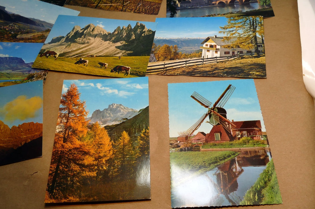 Salzburg Austria  Unposted Postcard Lot pack of 10 Landscapes Towns 1970's