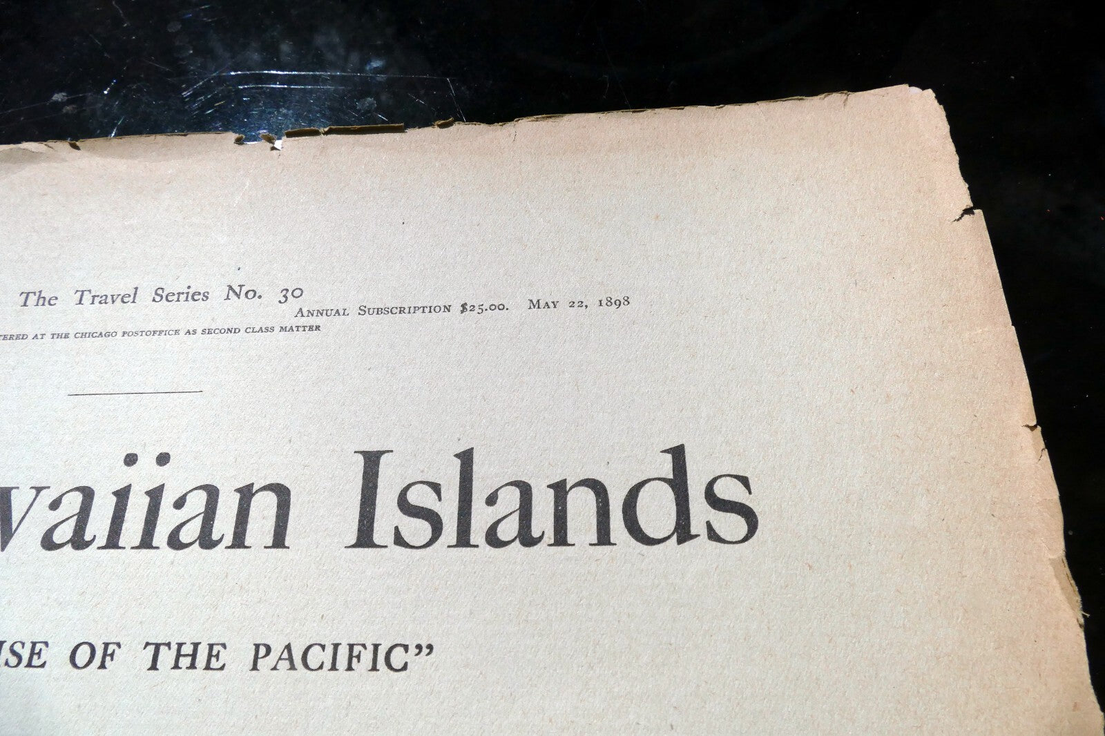 The Hawaiian Islands Paradise Of The Pacific Book Photographs Journal May 1898