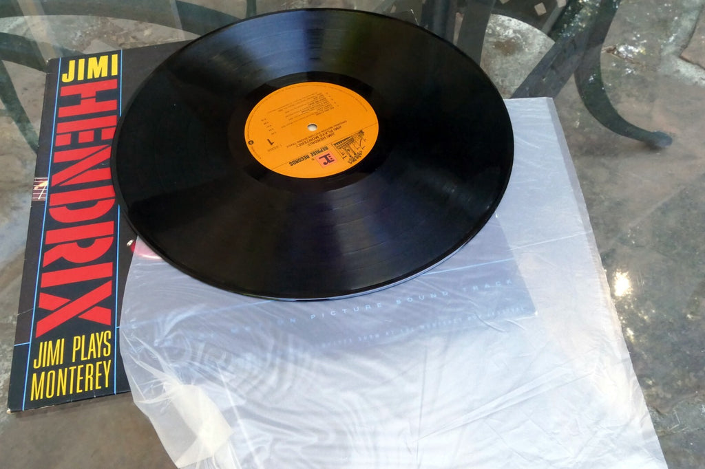 Jimi Hendrix Jimi Plays Monterey LP Vinyl Reprise Records 1986 Movie Soundtrack