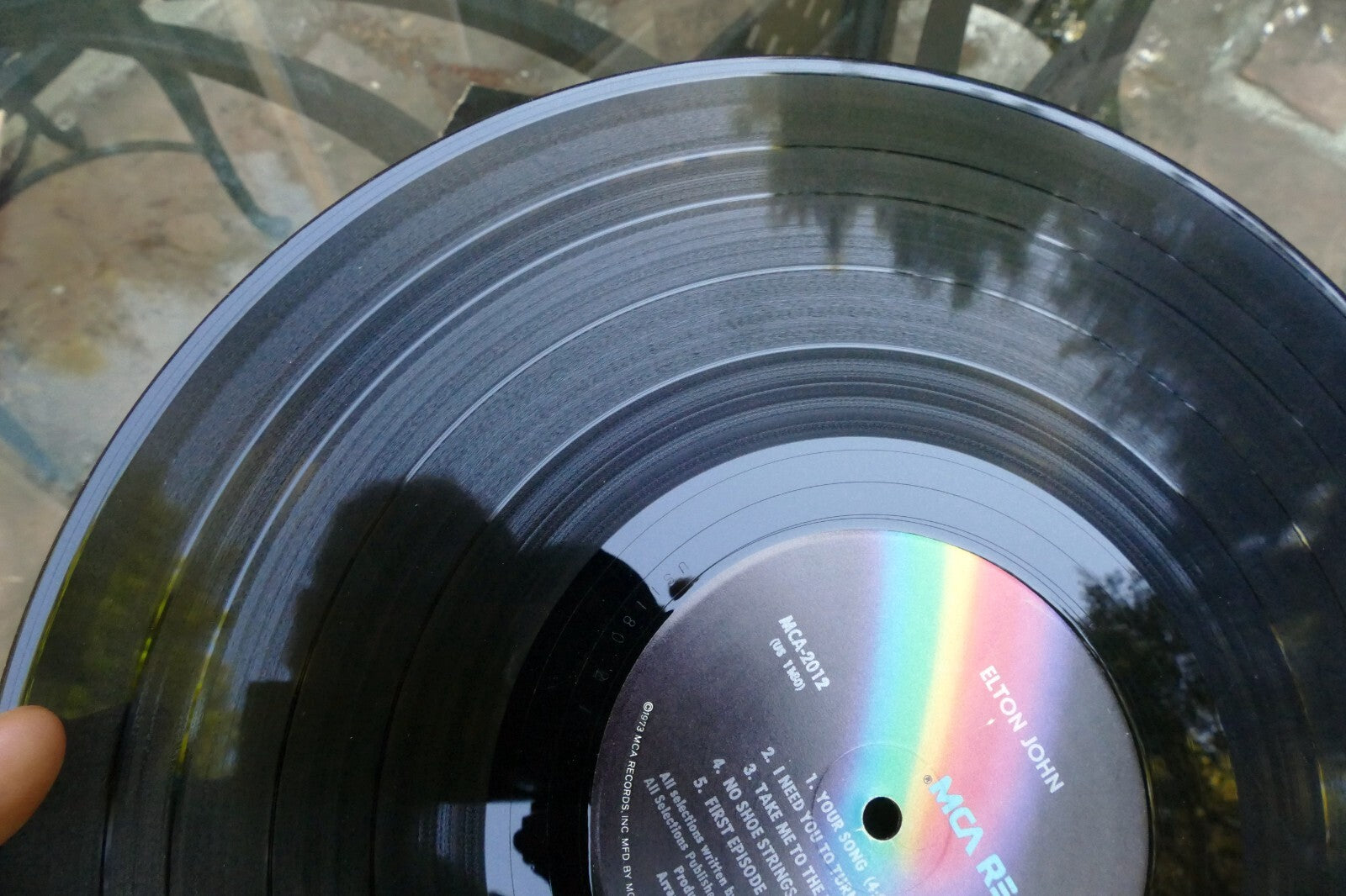 Vintage Elton John, LP Record, Gatefold (1973) MCA-2012 (US 1181)