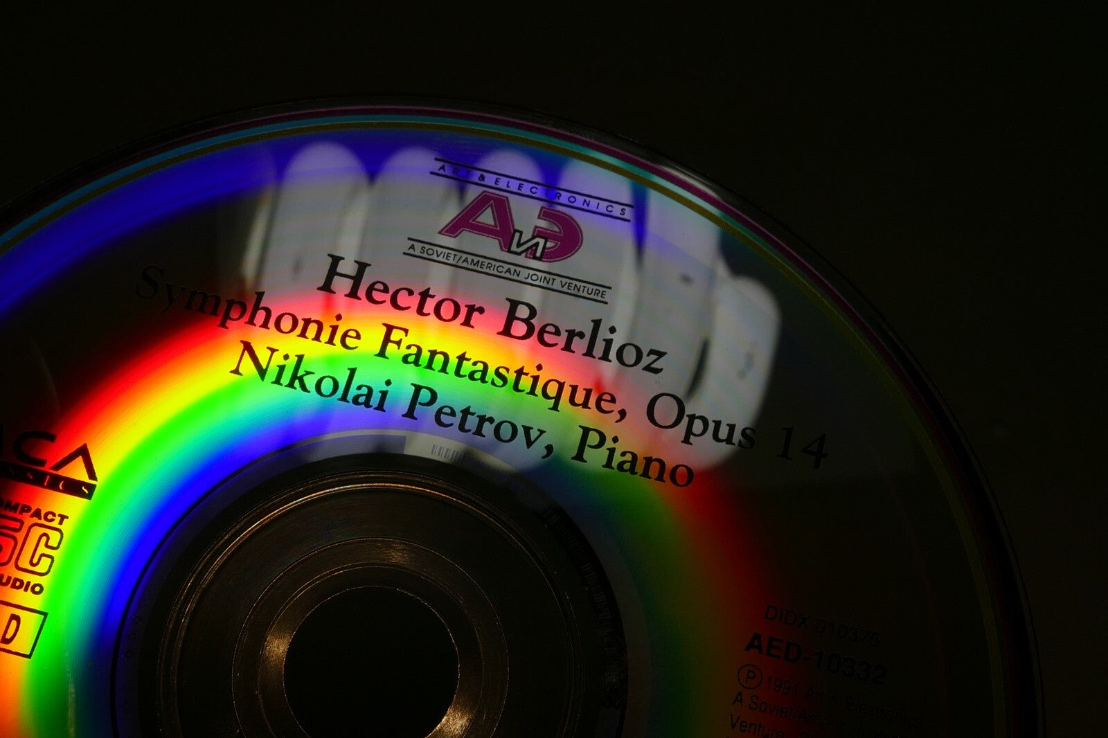 Berlioz - The Fantastic Symphony Opus 14 by Nikolai Petrov, Piano AED-10332 DIDX