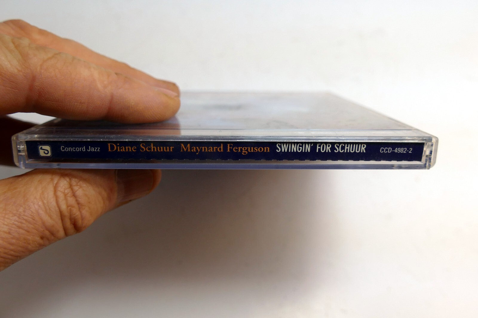 Cover ART Only Diane Schuur Maynard Ferguson Swing CCD-4982-2 ( NO CD included)