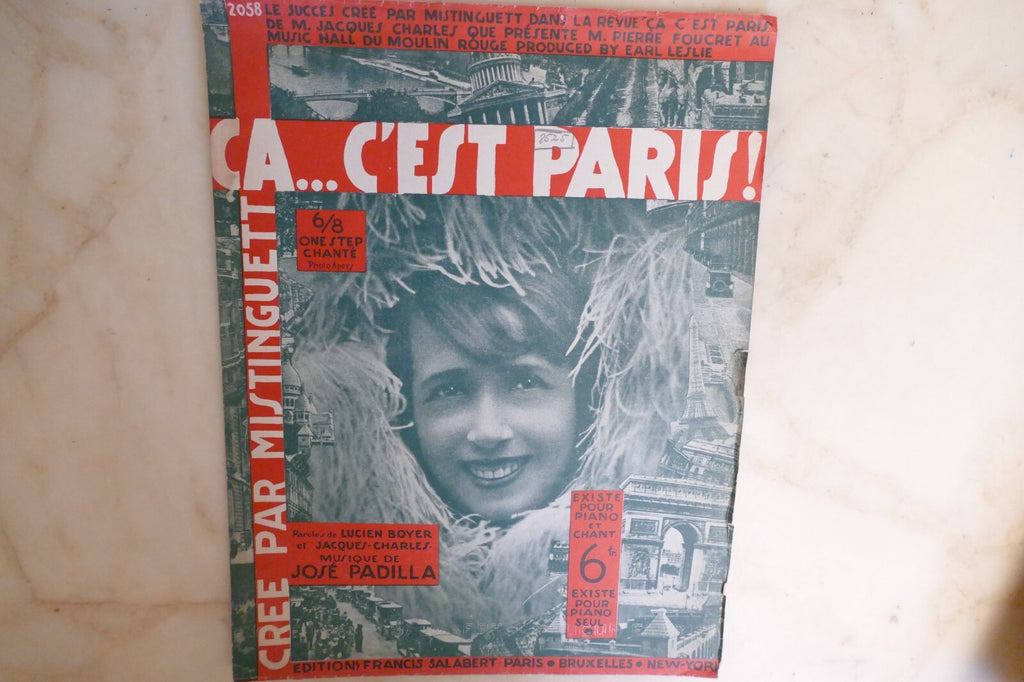 Ca... C'Est Paris 1927, Jose Padilla, Lucien Boyer and Jacques-Charles