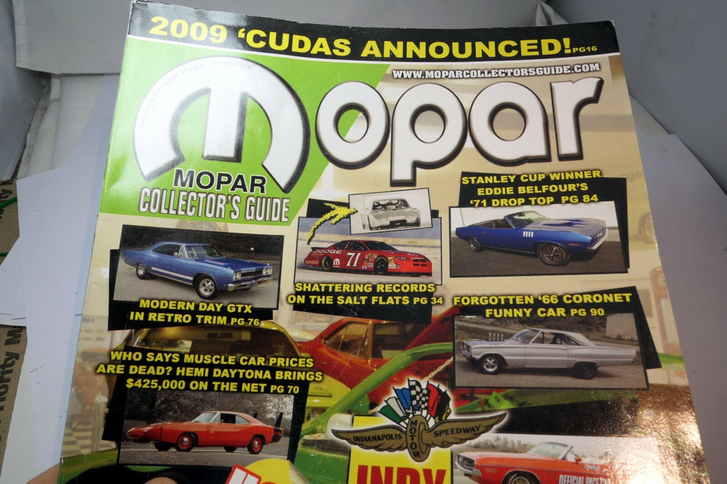 Mopar collector's guide magazine june 2008 '66 coronet '71 drop top gtx retro tr