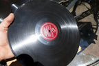 Set of 7 vintage 12-inch 78 RPM Tosca Volume II vinyl records by Puccini, featuring Gigli and conducted by Fabritiis