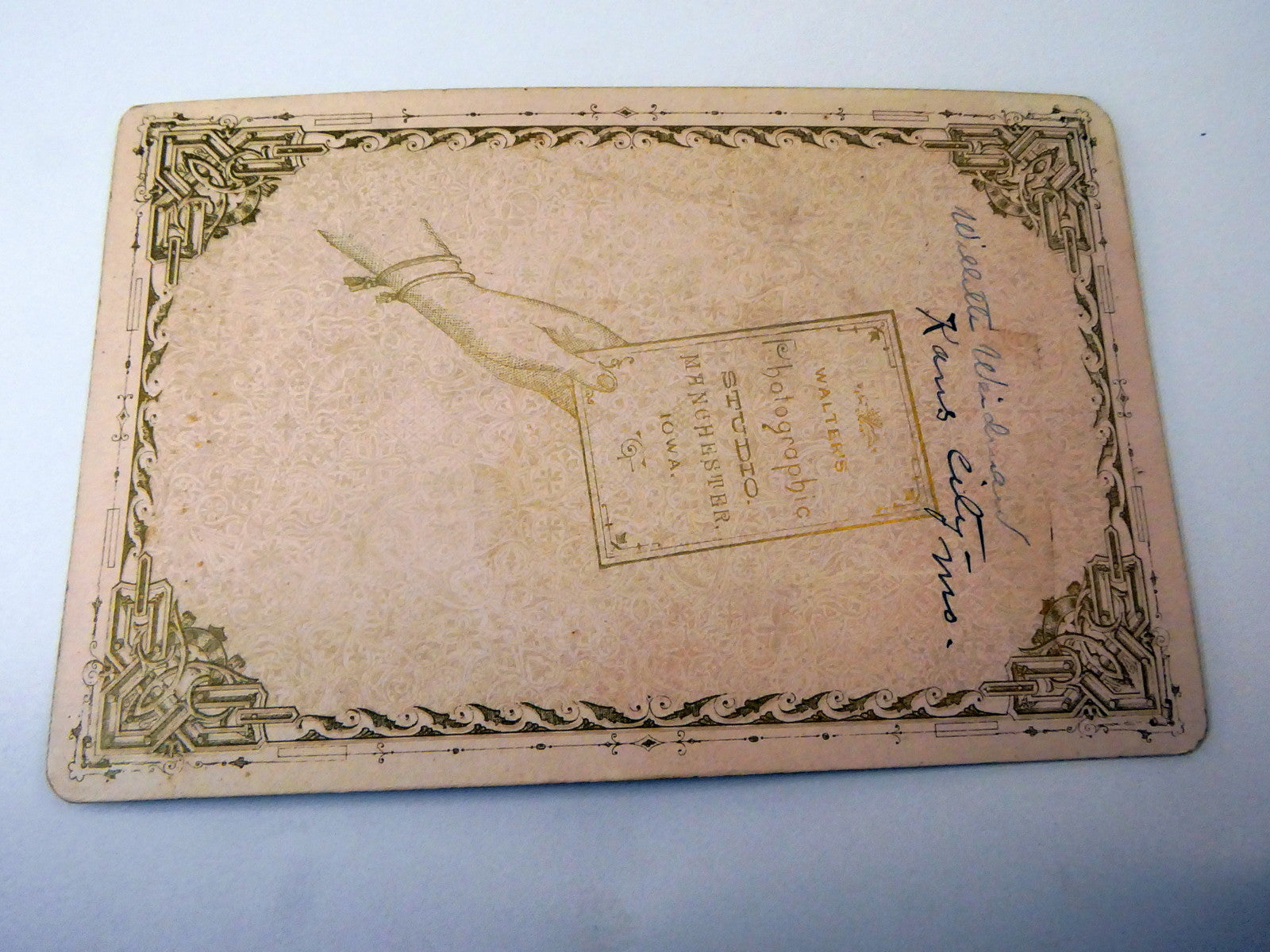 Picture Uncle Will Weidman VINTAGE ANTIQUE Photograph 4X6" Picture 1880's Kansas