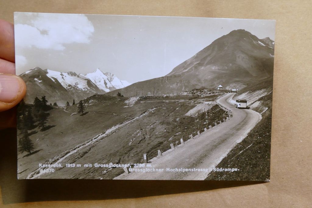 Großglockner - Sudrampe Alpine Road postcard Austria vintage - unposted