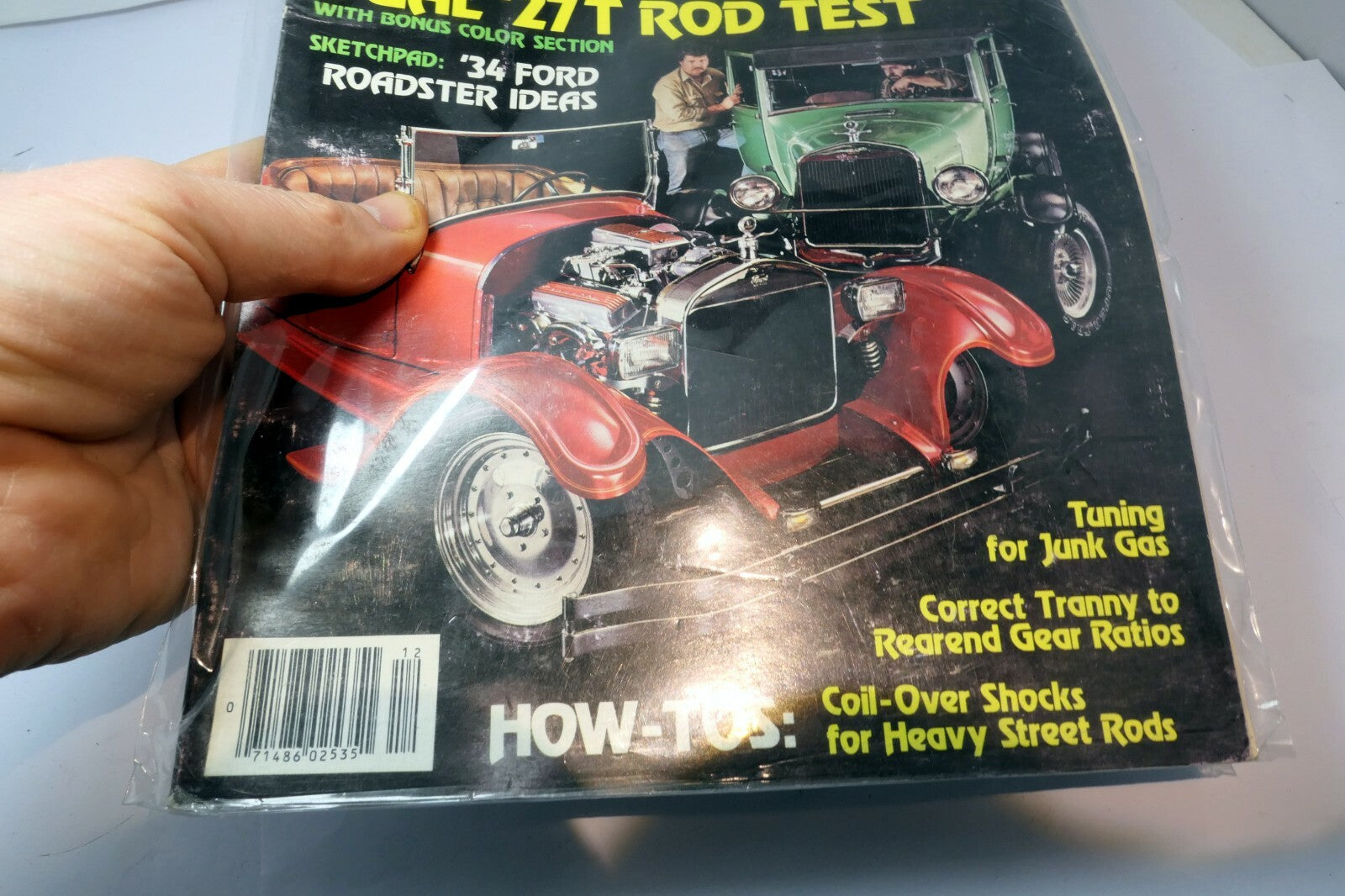 Rod & Custom Magazine No 12 1980 " Dual '27 T Rod Test" Ford "34
