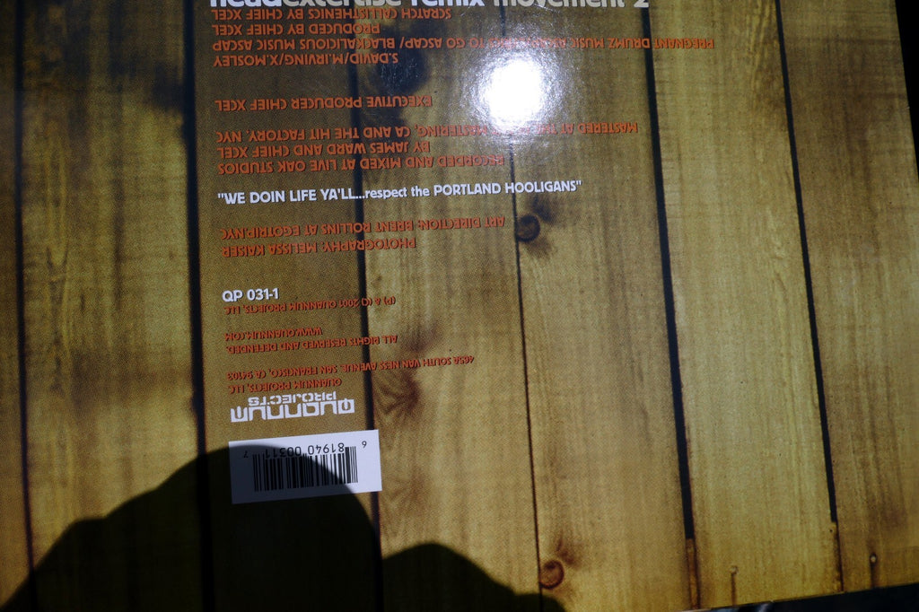 LIFESAVAS Head Exercise 12" Vinyl 2001 Quannum Projects | Rap LP QP 031-1