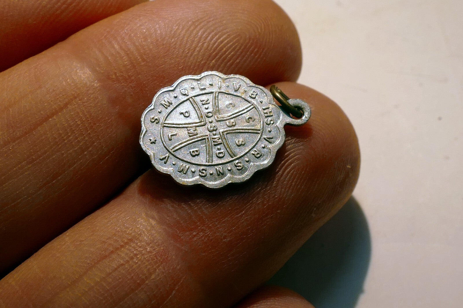 Crux S. P. Benedicti Pendant - vintage