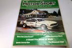 Motor Sport Magazine September 1986 Lotus, Grand Prix Maserati 250F
