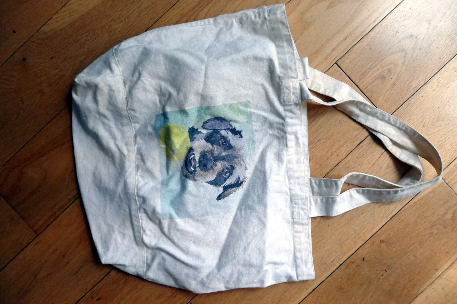 Schnauzer Puppy Terrier Tote Bag Shopping bag