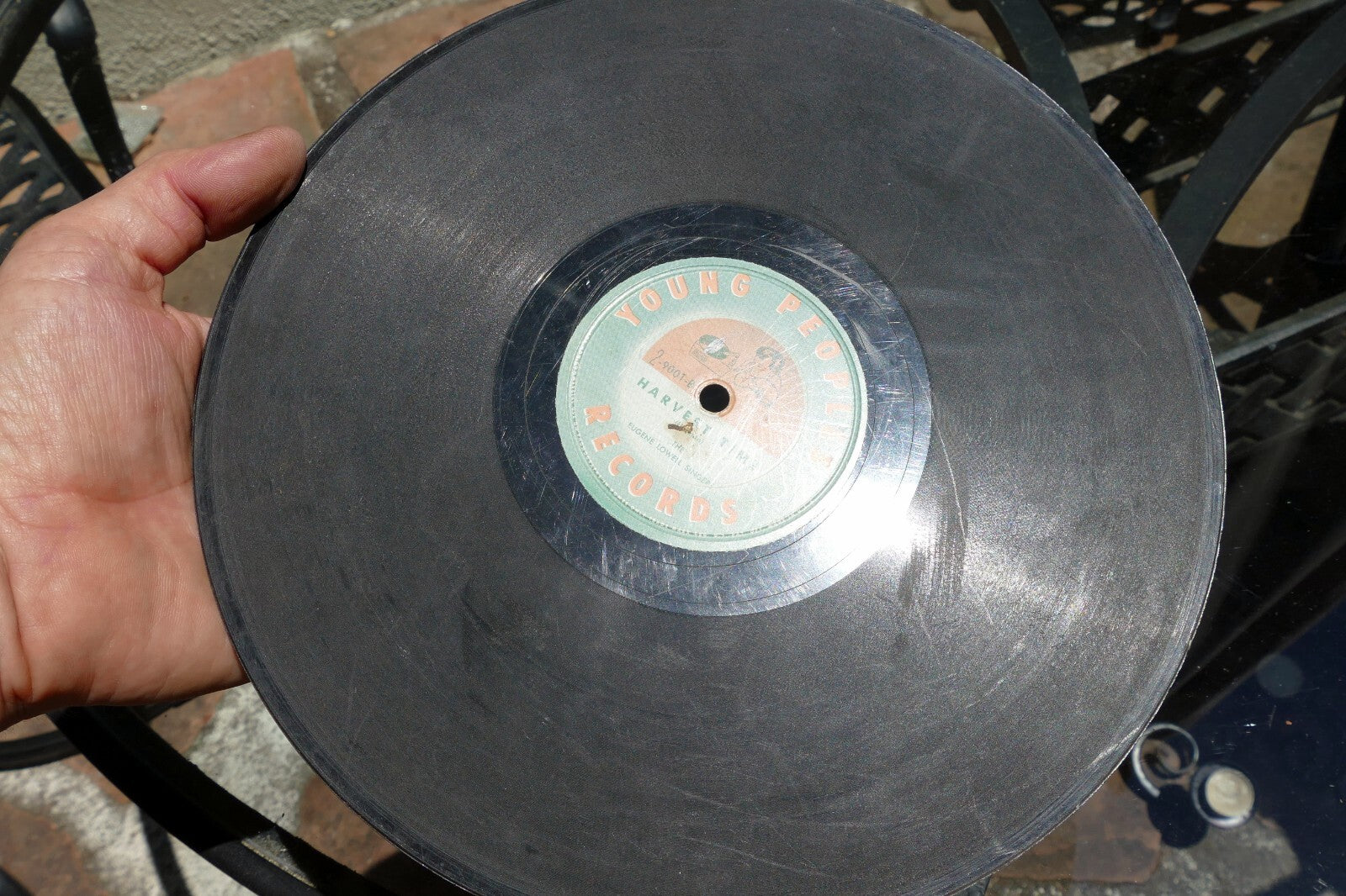 1940's-50's Harvest Time Young Peoples Records 10" 78 rpm 1 2 9001