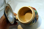 Gerz German Musical Beer Stein Mug w/ Music box 4X6" "THE GANG'S ALL HERE"