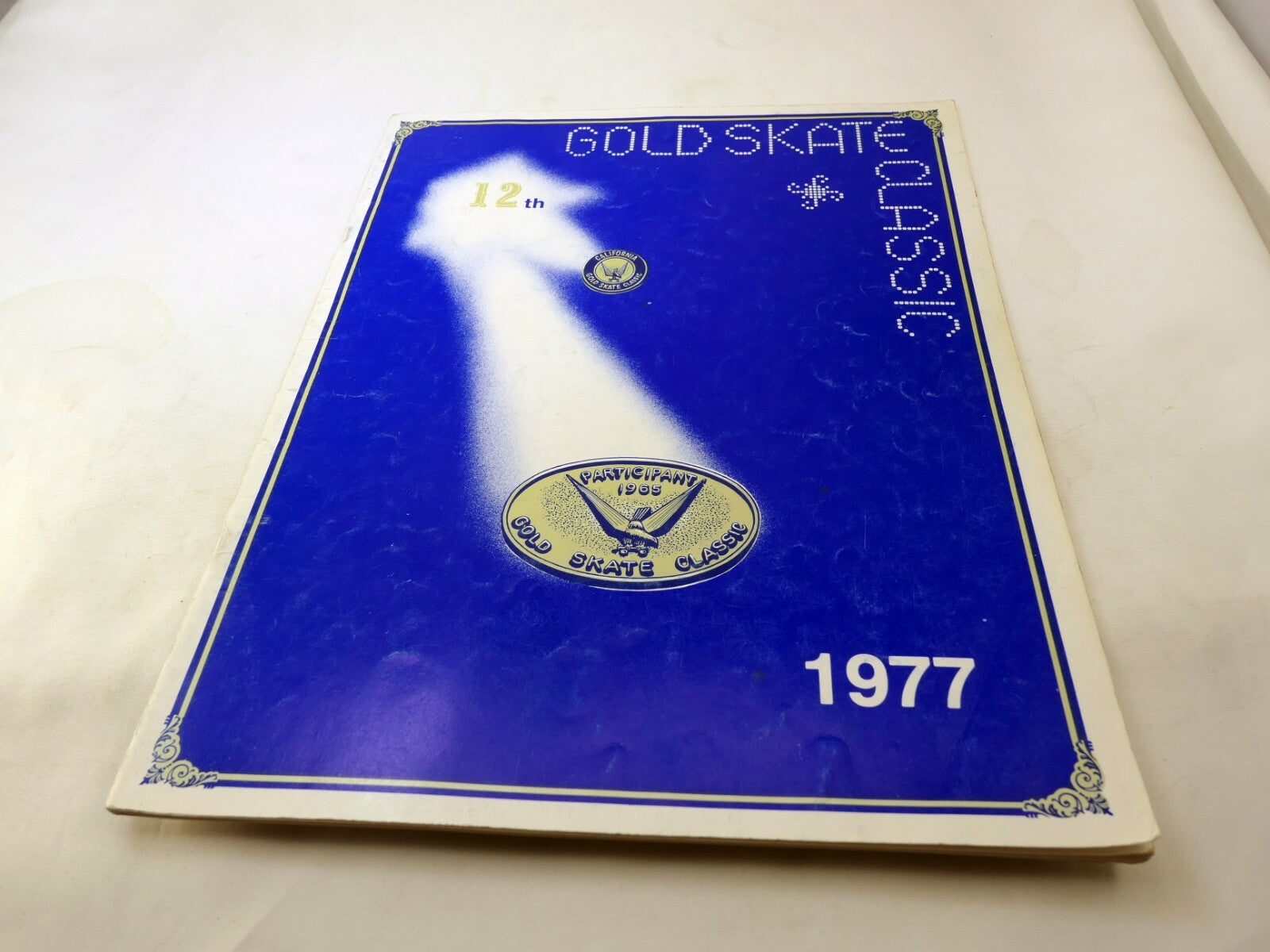 Gold Skate Classic 12th 1977 Program competition  BOOK BROCHURE