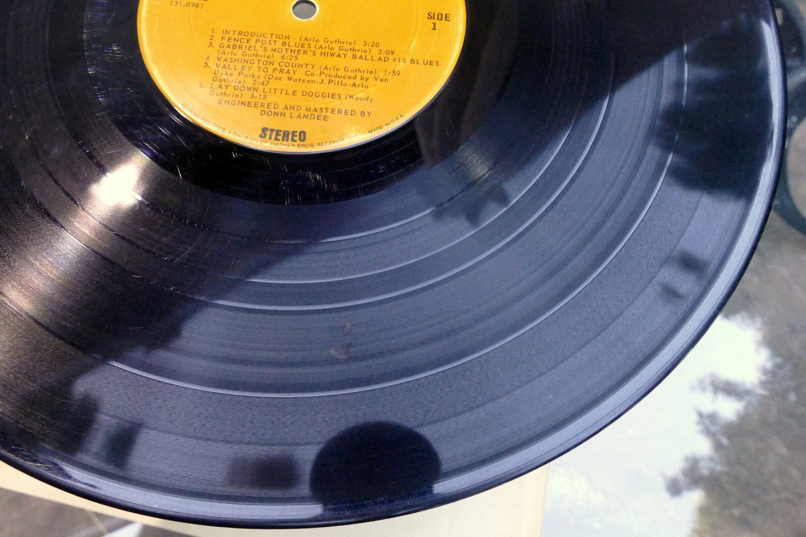 ARLO GUTHRIE - WASHINGTON COUNTY - 1970 REPRISE RECORD RS 6411