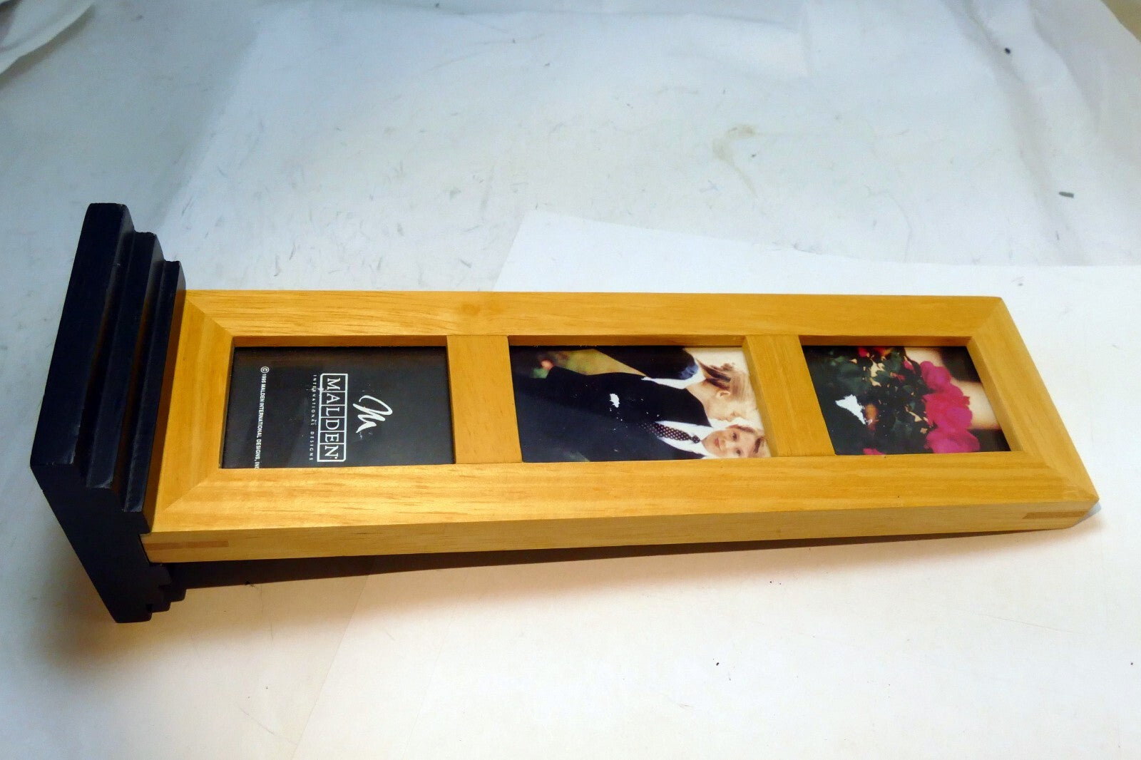 Malden 1.5X2" Opening Collage Matted Picture Frame, Displays Free standing desk