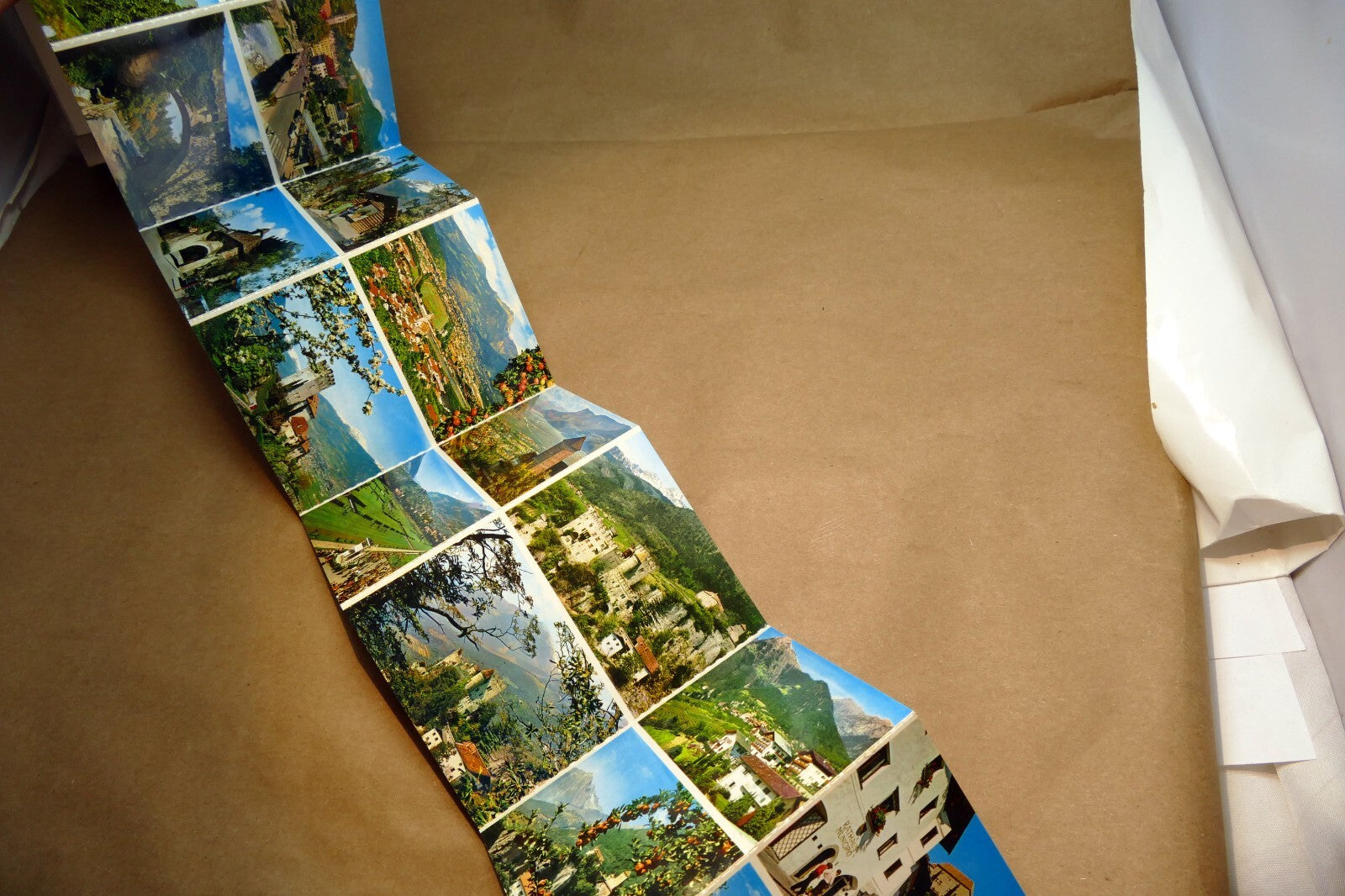 Italy, Merano - MERAN Postcard Book 38 Vedute landscapes panorama Cityscapes