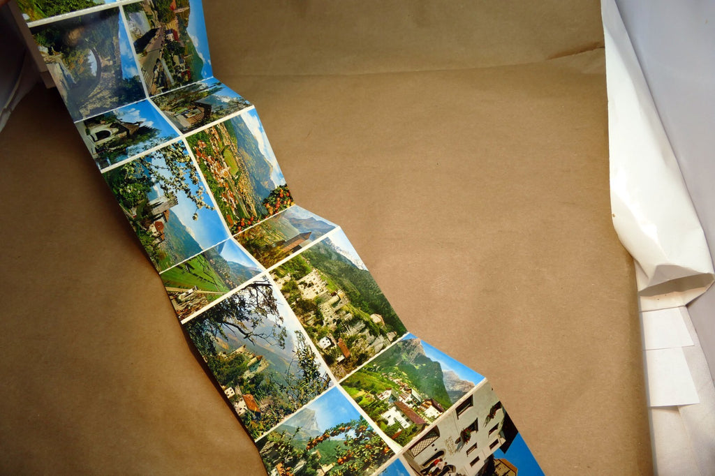 Italy, Merano - MERAN Postcard Book 38 Vedute landscapes panorama Cityscapes