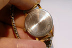 TIMEX LADIES WATCH WRISTWATCH GOLD TONE - as found as is parts repair