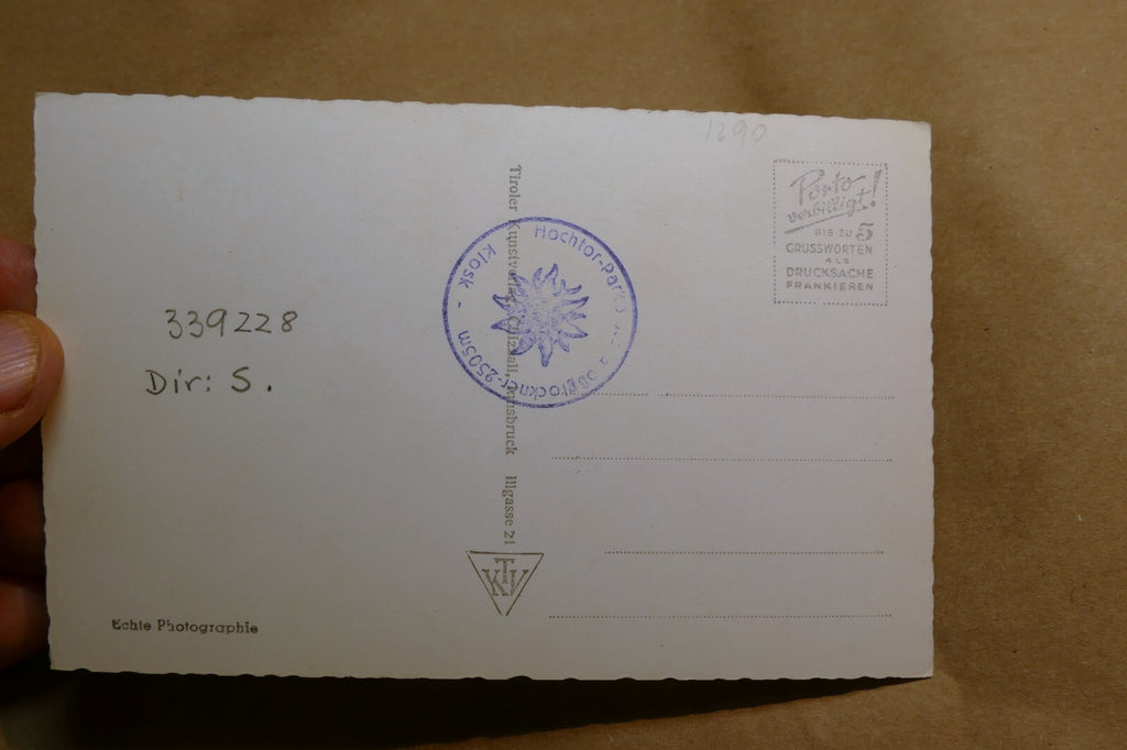 Großglockner - Sonnenwelleck  Alpine Road postcard Austria vintage - unposted