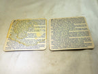 Full Sail Pilsner Portland Oregon  Bar Coaster Beer lot 2