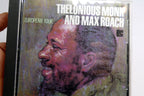 Thelonious monk and max roach european tour   music cd   cdc 7683 lrc ltd. 1989