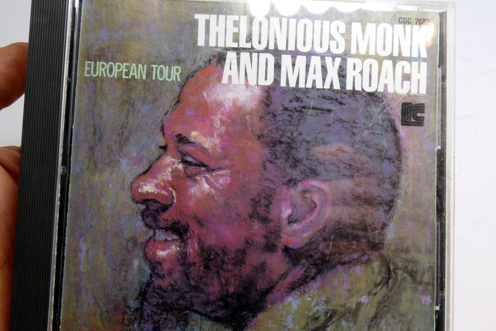 Thelonious monk and max roach european tour   music cd   cdc 7683 lrc ltd. 1989