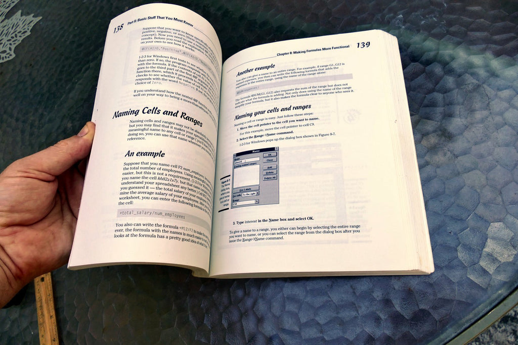 1-2-3 for Windows 5 for Dummies by John Walkenbach computer book for beginners