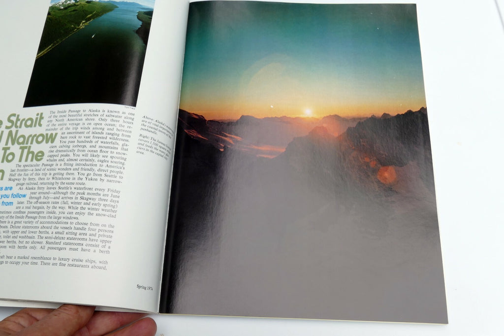 Spring 1974 Chevron USA Travel Club Magazine Kite Time, Expo '74, Path to Yukon