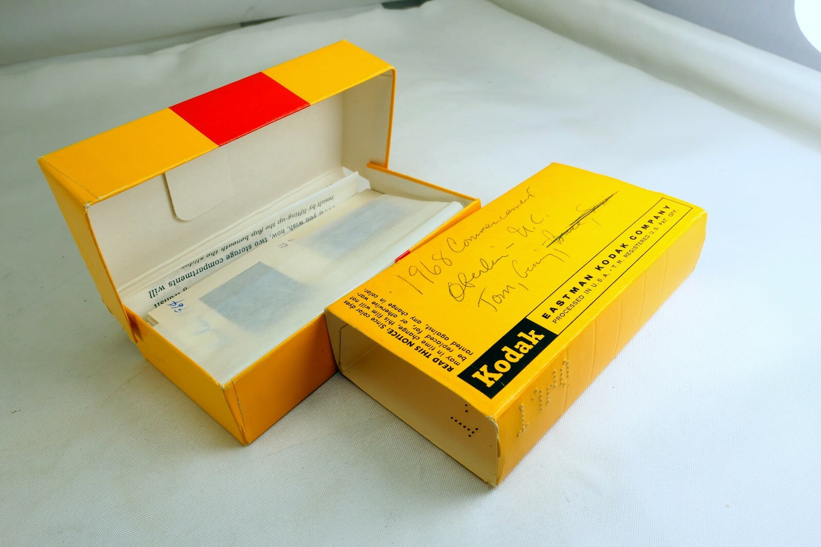 Kodak Slides 1968 Jennings Law UC Berkeley school graduation  pictures
