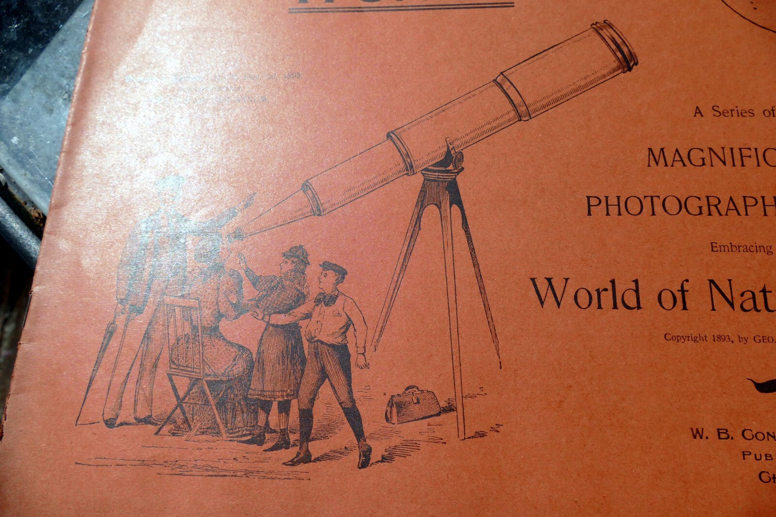 Sights and Scenes of the World No 6, Dec. 1893 Nature and Art Photographic Views