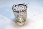 Branson Missouri  MO USA Glass Shot  Souvenir  Guitar Music Gold Frosted