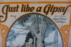 Just like a gipsy sheet music 1919 by seymour b. simons, nora byes jerome h. remick and co.